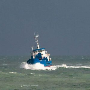Pajarola, transport maritime vers l'Île d'Yeu : tempête