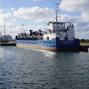 Pajarola, transport maritime vers l'Île d'Yeu : CASAM IV aux Sables